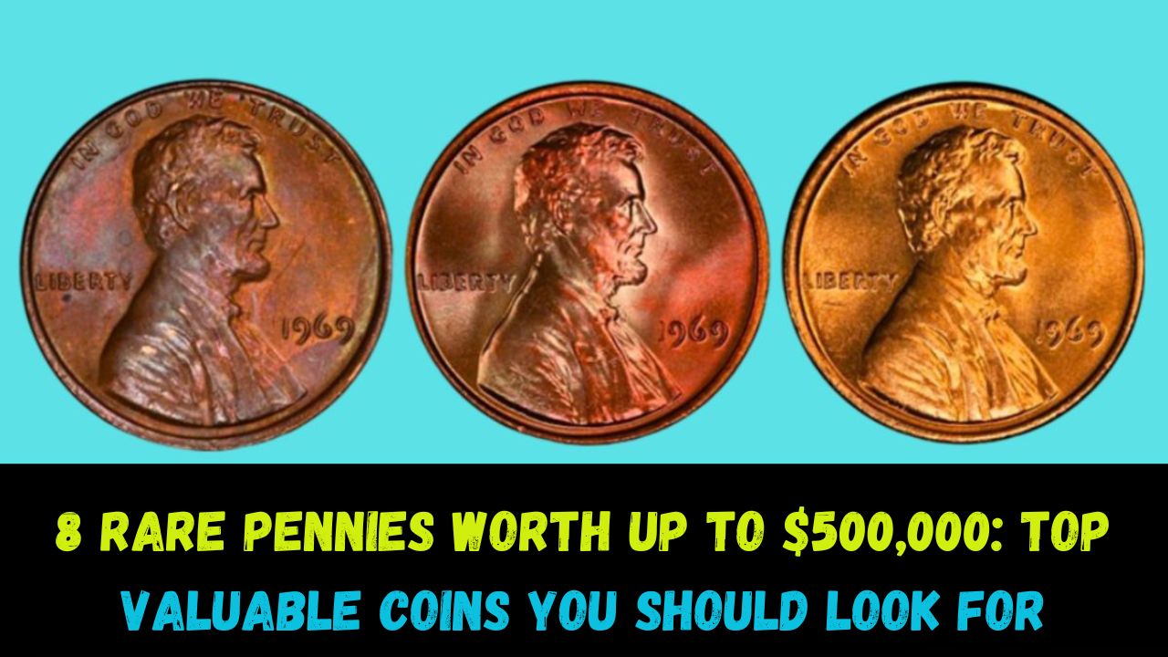 8 Rare Pennies Worth Up to $500,000: