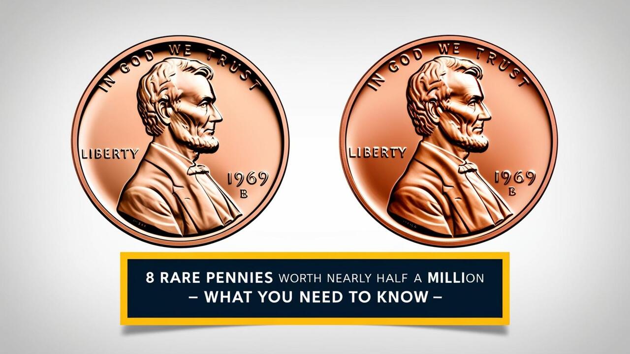 8 Rare Pennies Worth