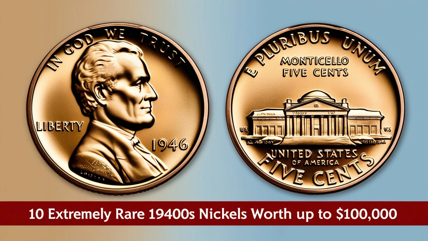 10 Extremely Rare 1940s Nickels