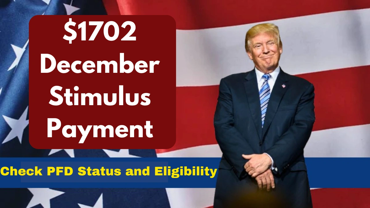 $1702 December Stimulus Payment