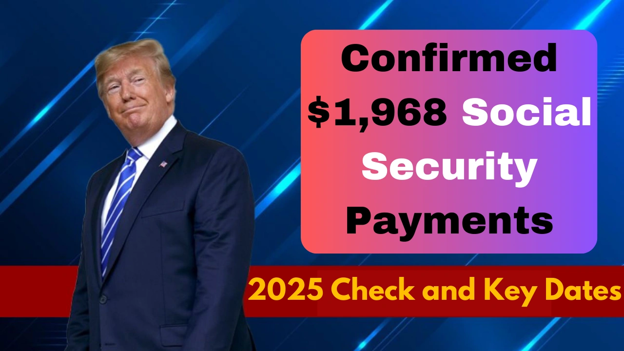 $1,968 Social Security Payments