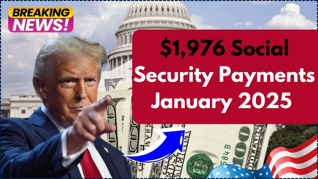 $1,976 Social Security Payments