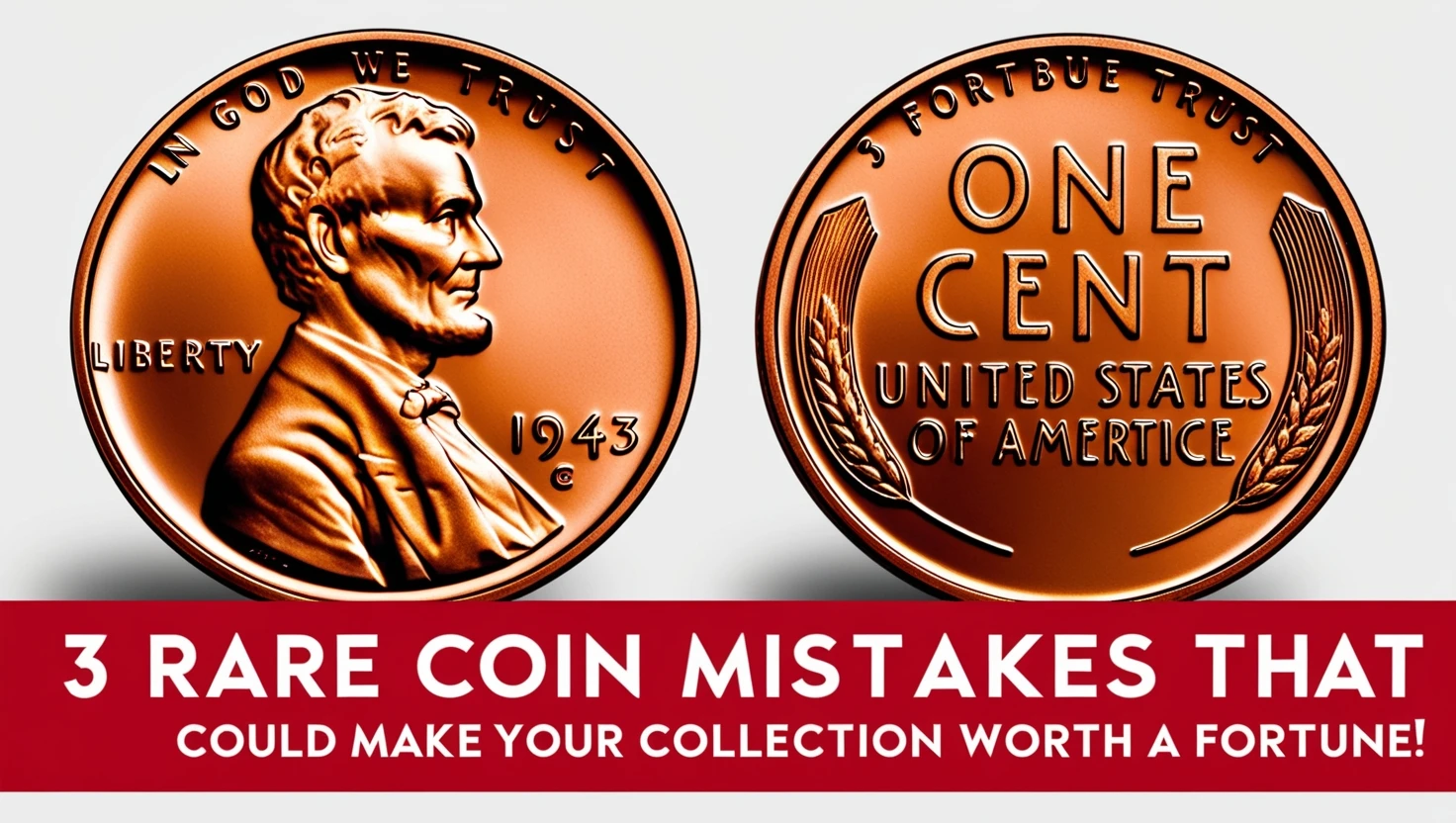 3 Rare Coin Mistakes