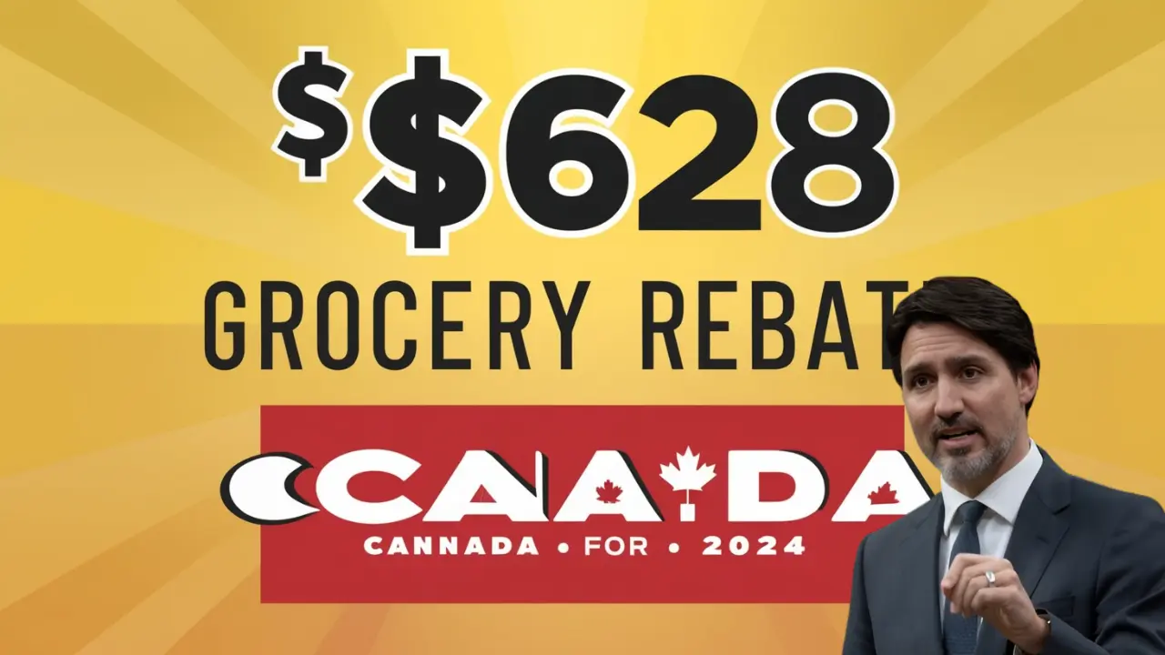 $628 Grocery Rebate in Canada 2024