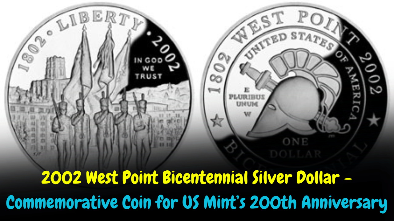 2002 West Point Bicentennial Silver Dollar