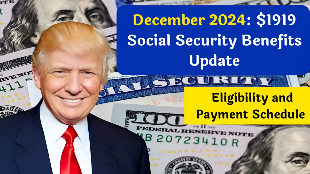 $1919 Social Security Benefits Update