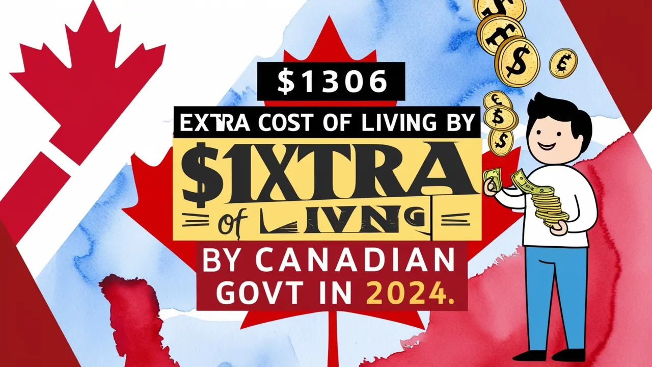 Canada's $1,306 Extra Cost of Living Benefit 2024