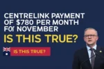 Centrelink's $780 Monthly Payment for Seniors