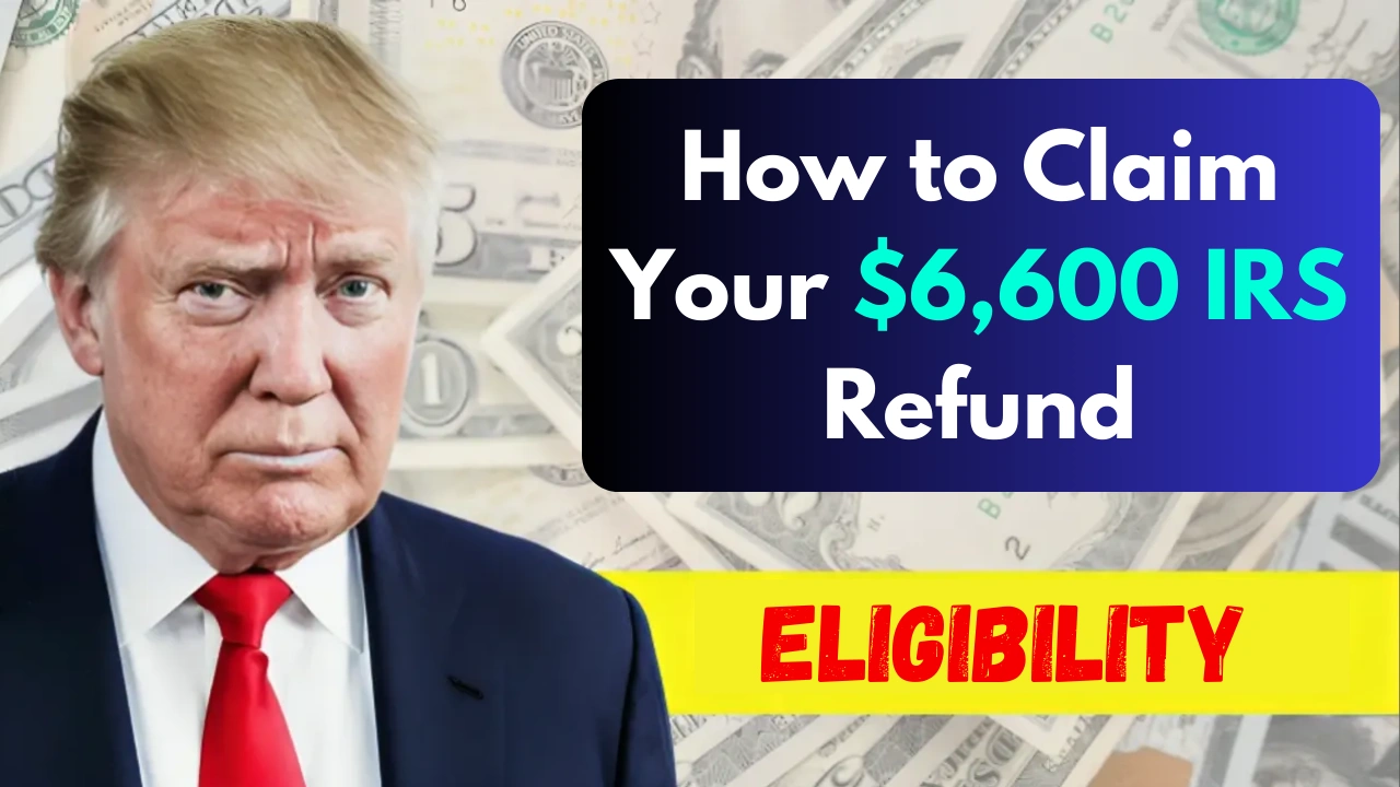 How to Claim Your $6,600 IRS Refund