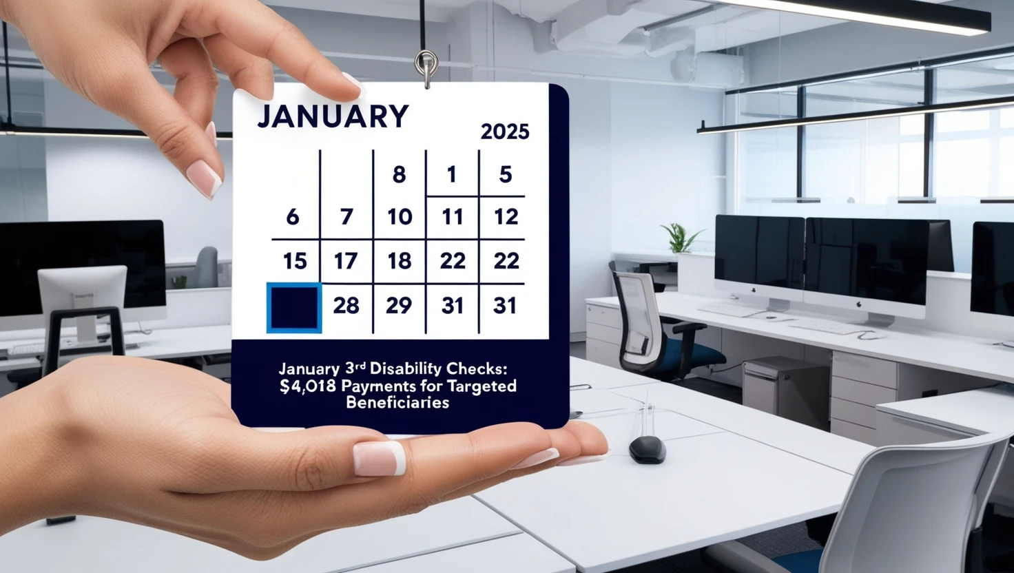 January 3rd Disability Checks