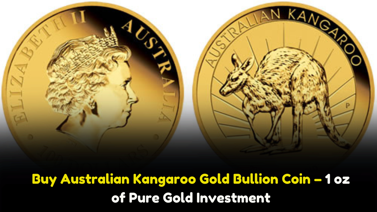 Buy Australian Kangaroo Gold Bullion Coin –