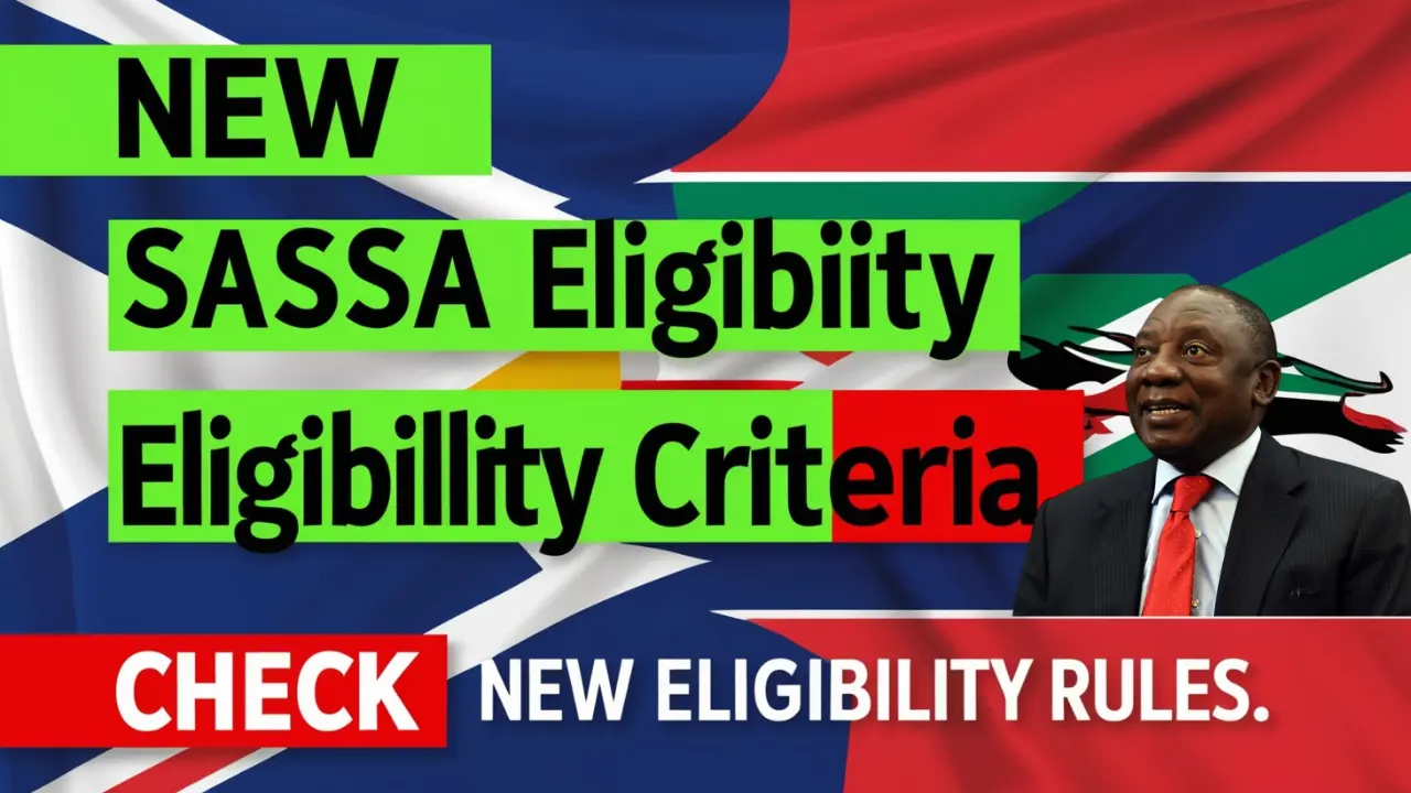 New SASSA Grant Eligibility Criteria 2024 Updated Rules and Requirements Explained