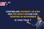 November's $780 Centrelink Payment for Seniors Eligibility and Payment Date Explained