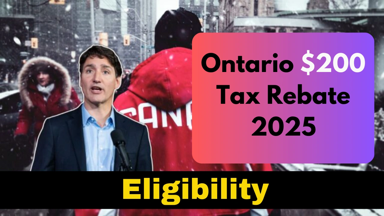 Ontario $200 Tax Rebate 2025