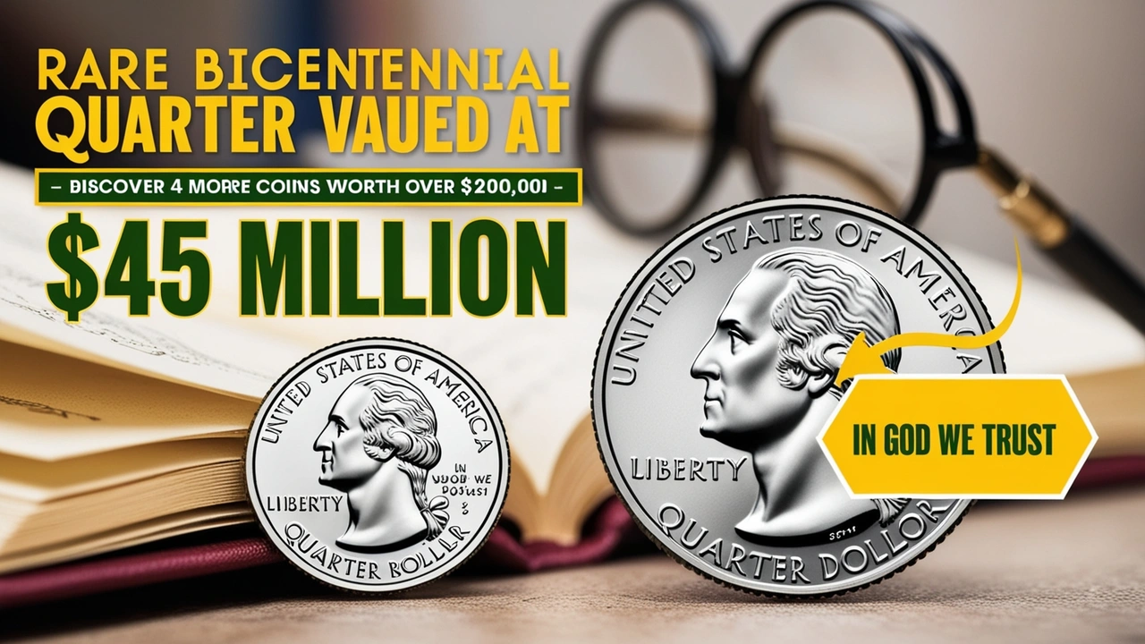 Rare Bicentennial Quarter Valued at $45 Million