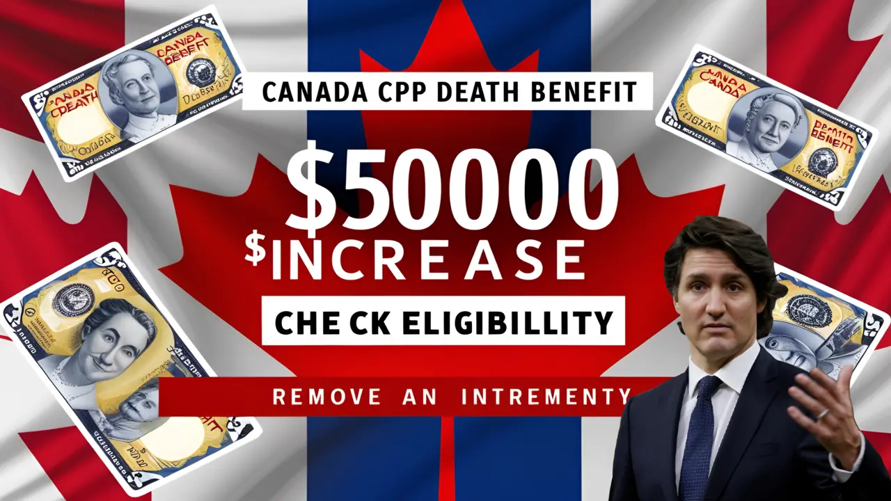 CPP Death Benefit Increased to $5,000: