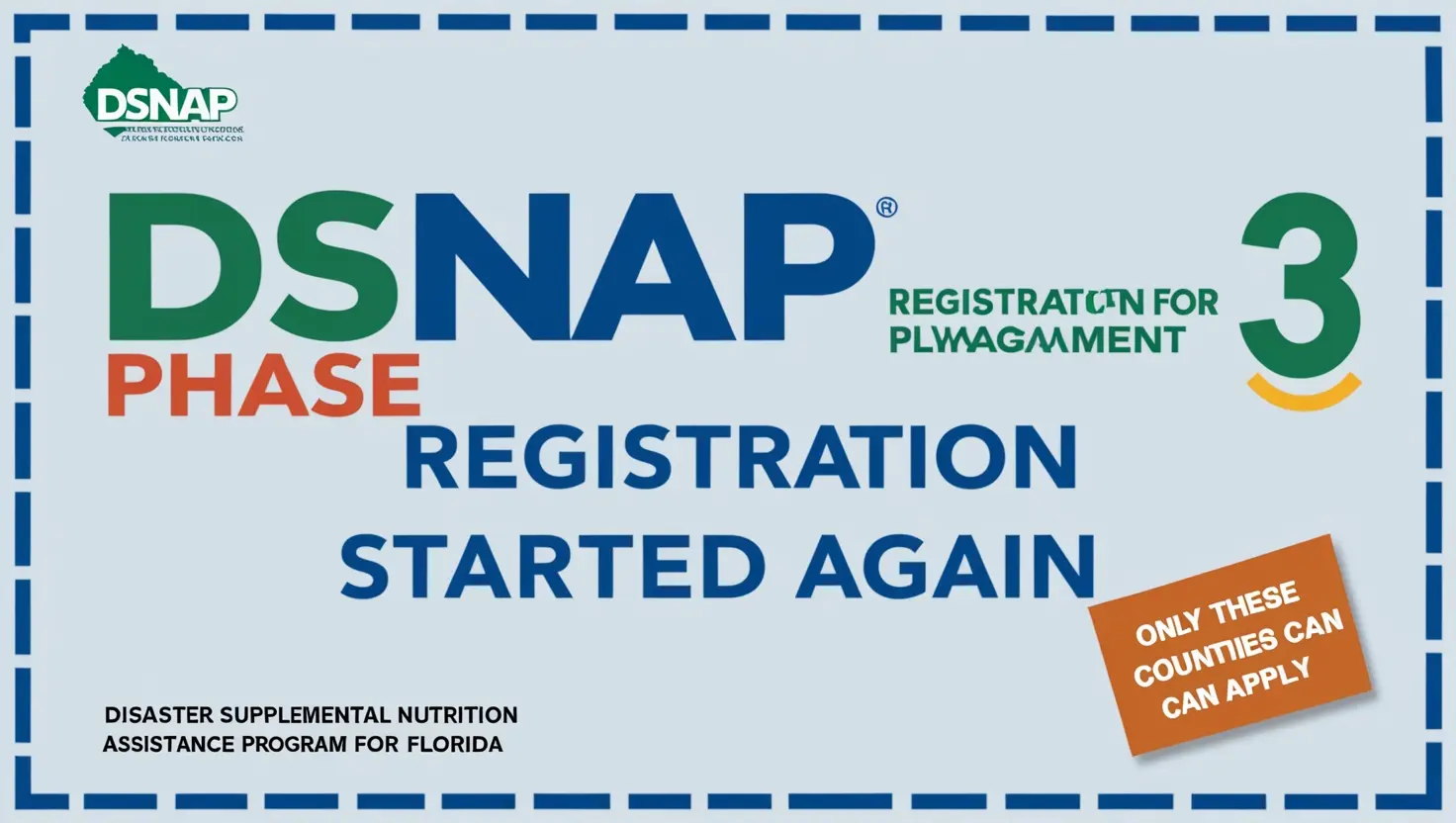 Upstate Counties Now Eligible for D-SNAP Phase