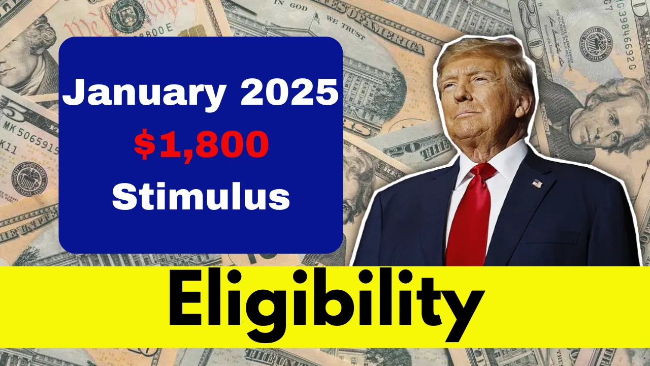 January 2025 $1,800 Stimulus Check