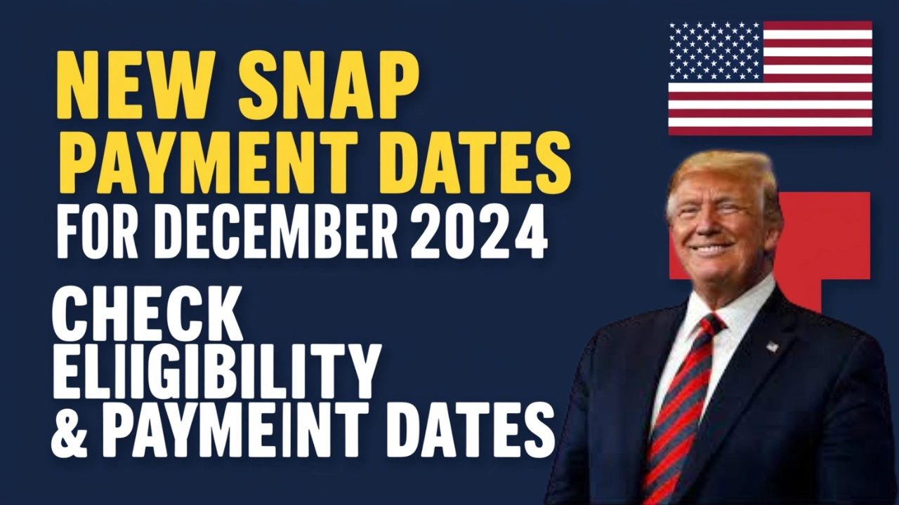 December 2024 SNAP Benefits: