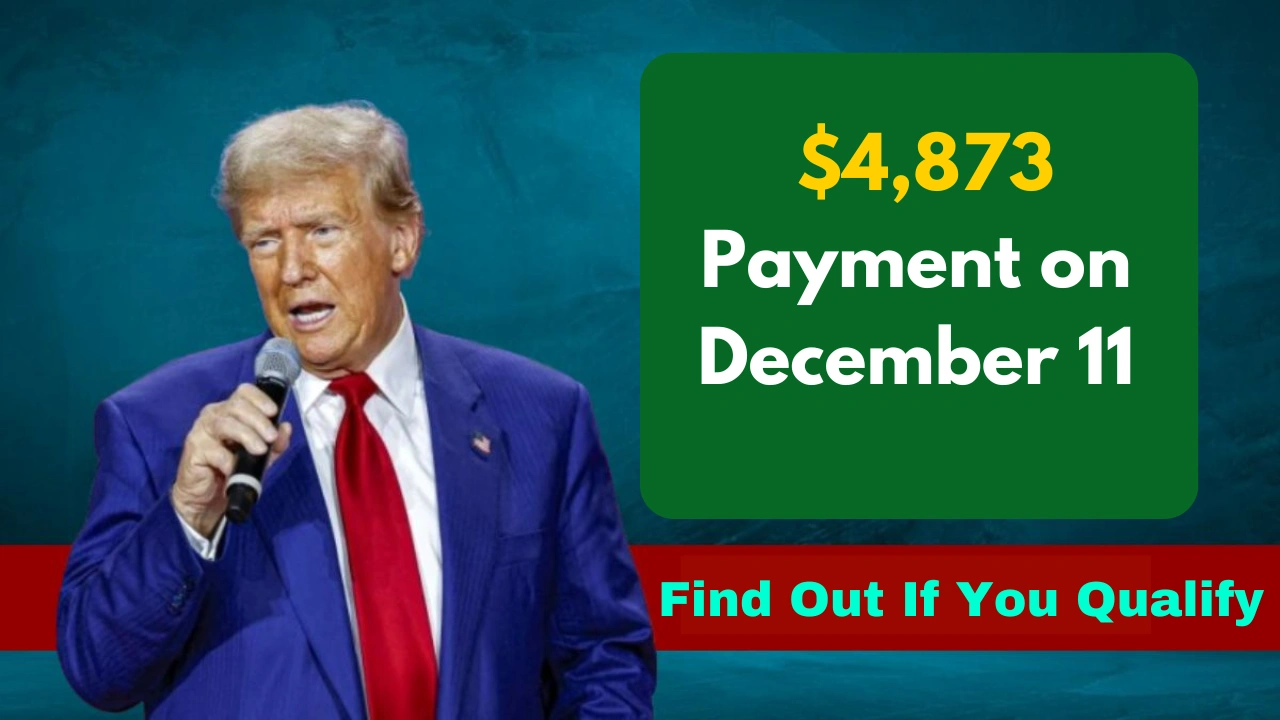 $4,873 Payment on December 11