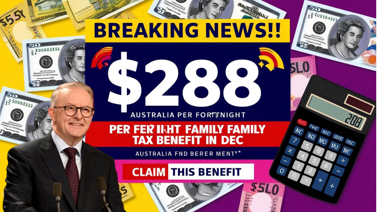 Australia's $288 Family Tax Benefit