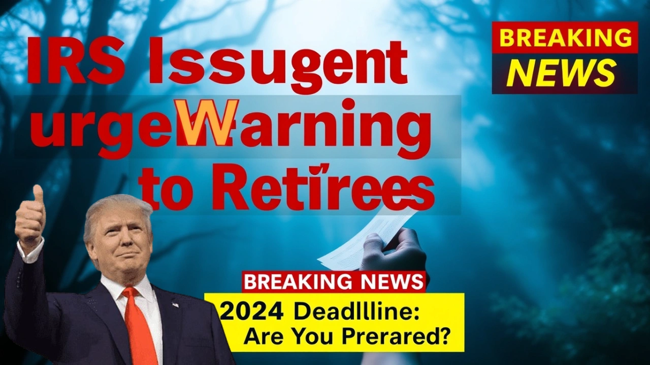 2024 IRS Deadline for Retirees