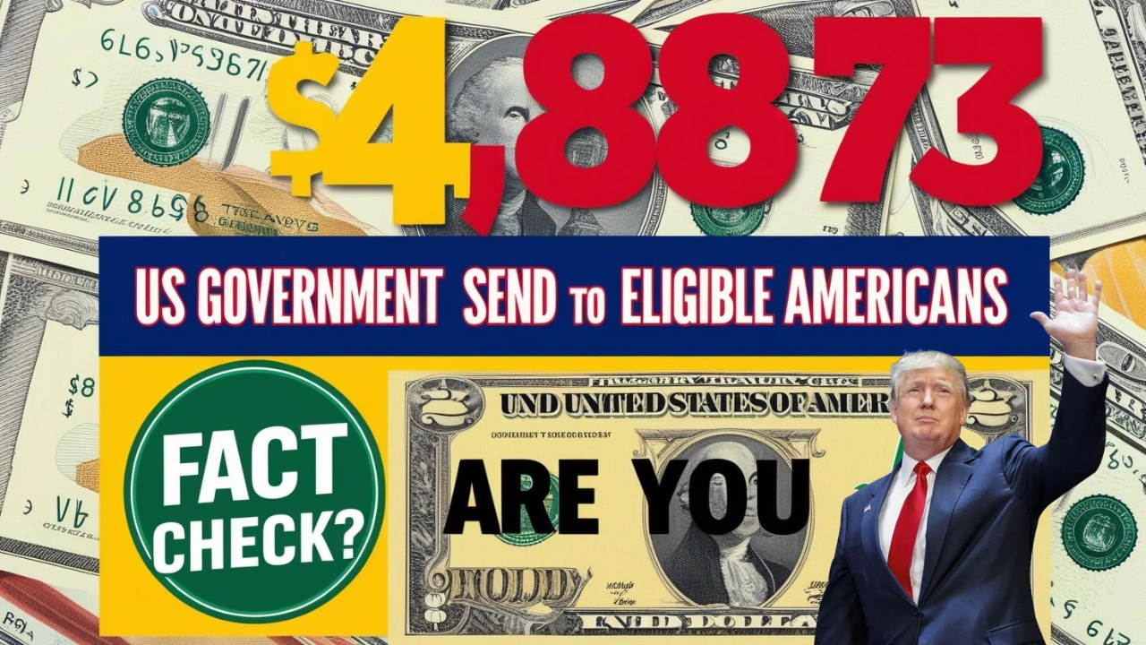 $4,873 to Eligible Americans: