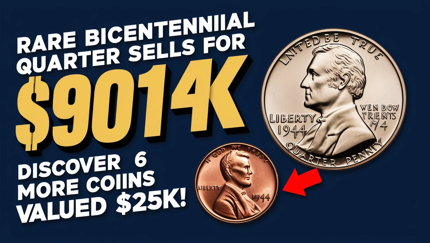 Rare Bicentennial Quarter Sells for $901K