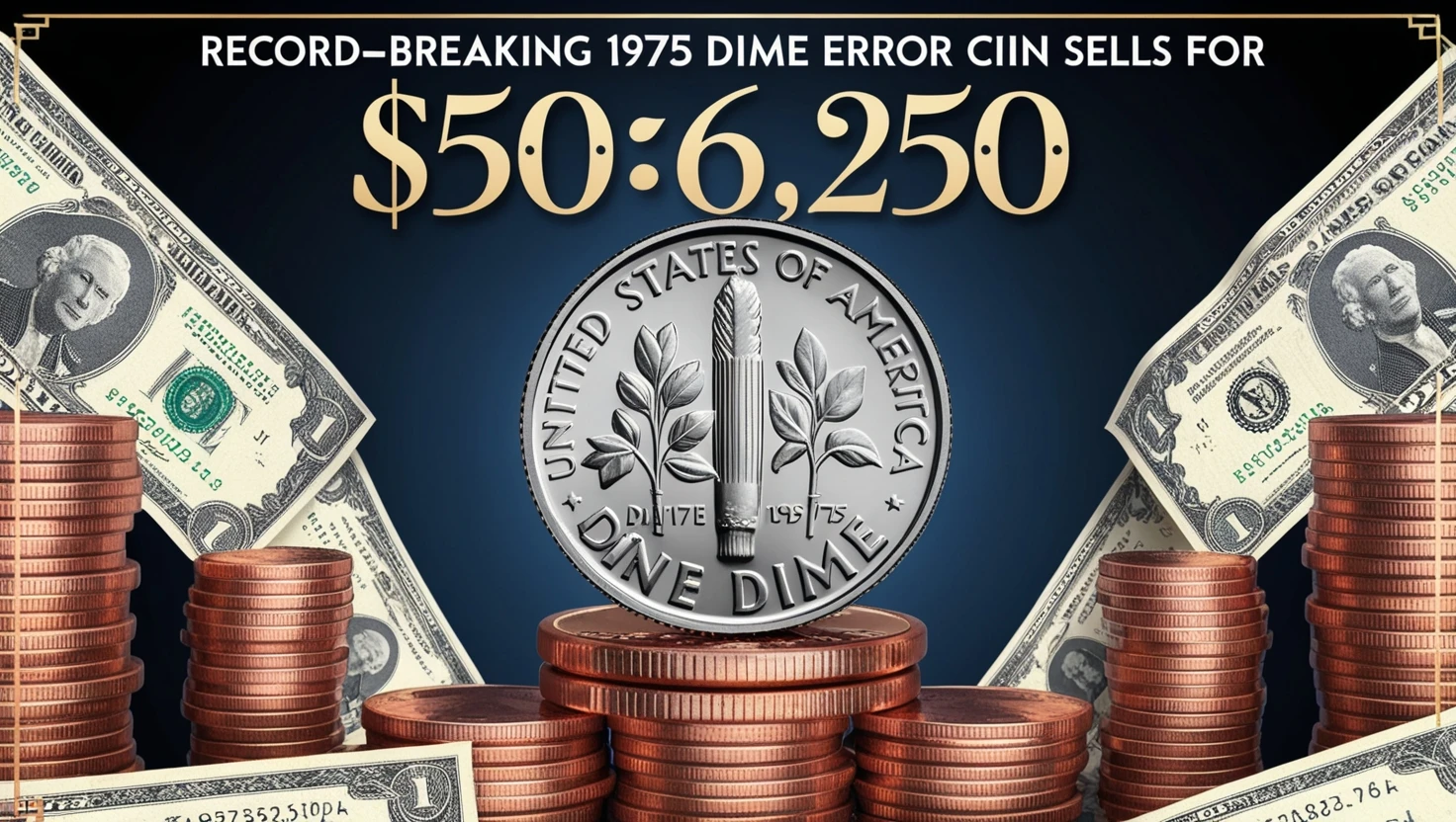 Record-Breaking 1975 Dime Error Coin Sells