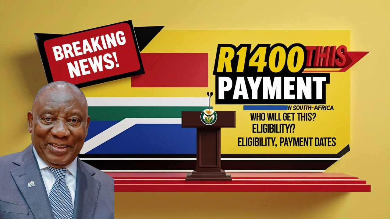 R1400 Monthly Grant in South Africa