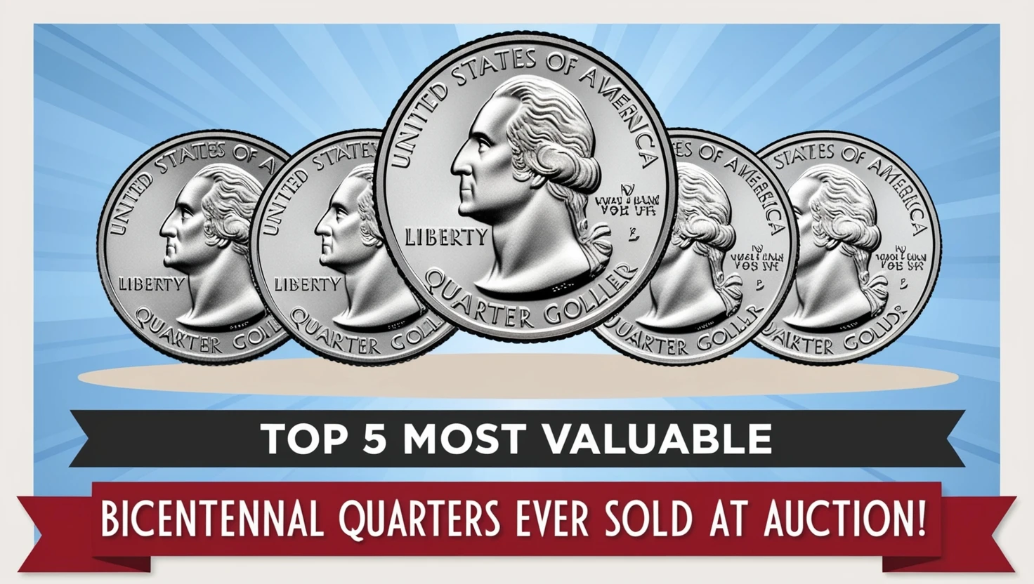 Top 5 Most Valuable Bicentennial Quarters Ever Sold at Auction