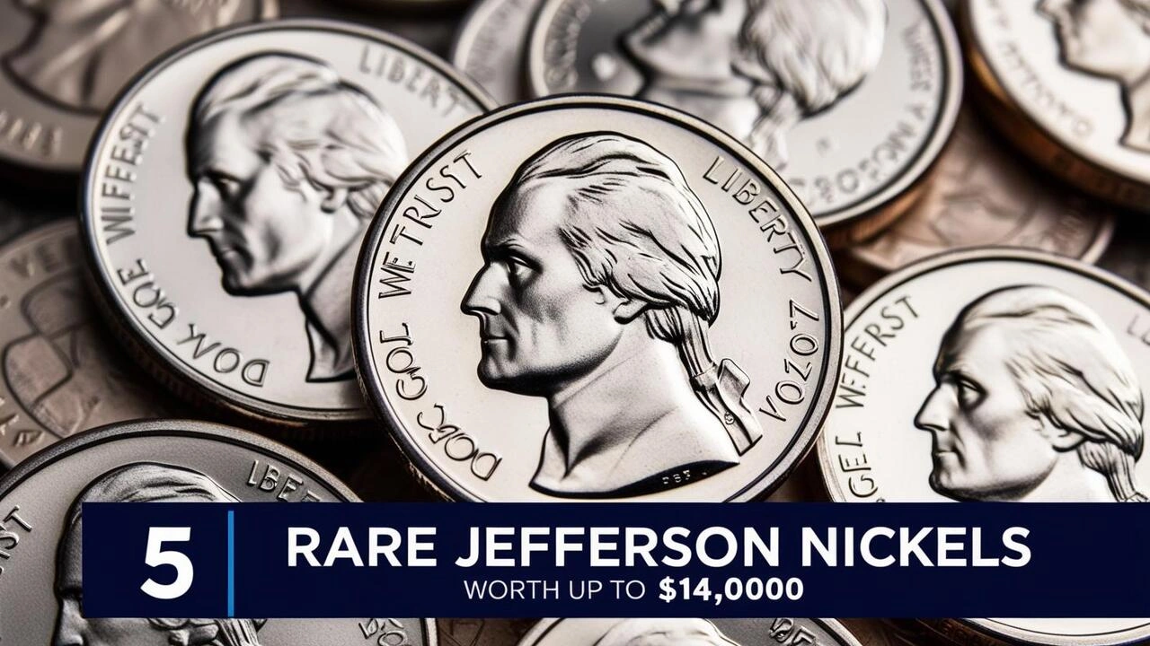 Top 5 Rare Jefferson Nickels Worth