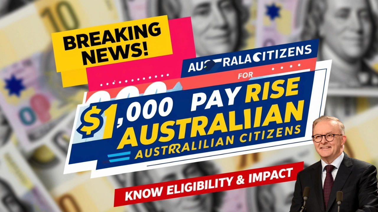 $1,000 Pay Rise for Eligible Australian