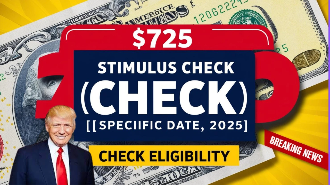 California's $725 Stimulus Checks: