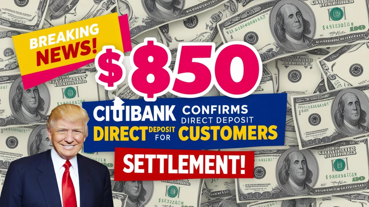 $850 Citibank Settlement Payment