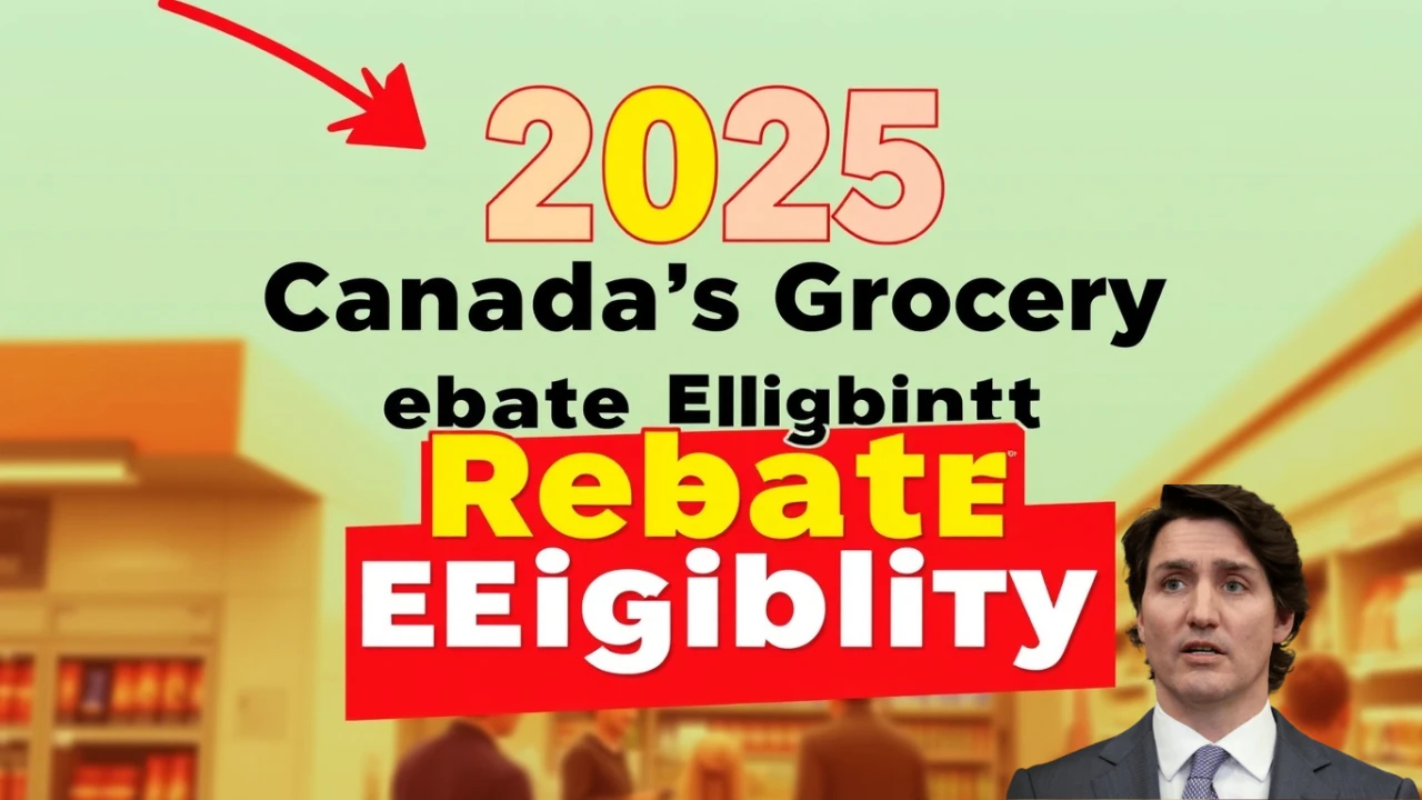 Canada's 2025 Grocery Rebate Payment