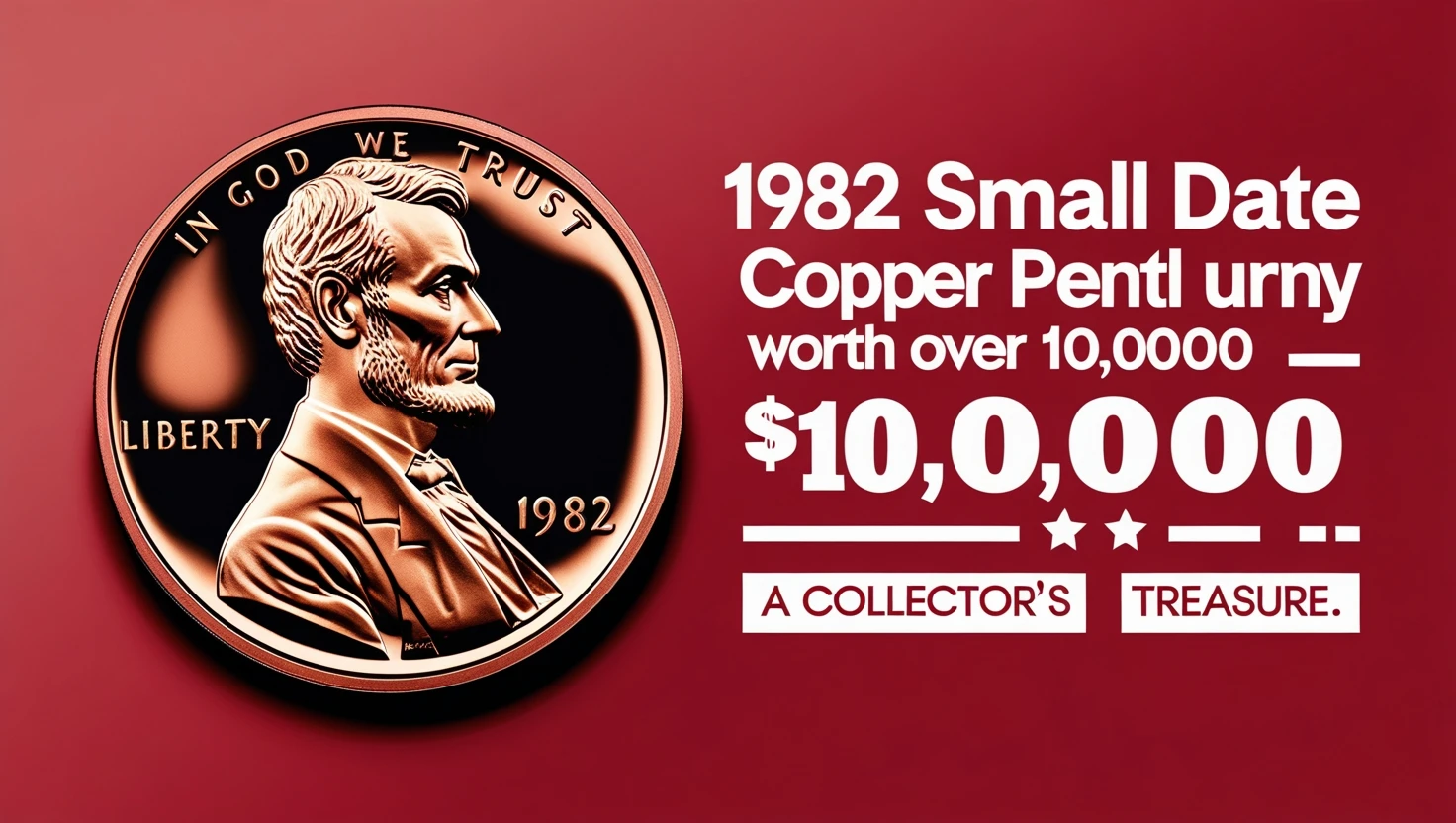 1982 Small Date Copper Penny Worth