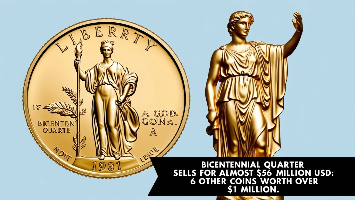 Bicentennial Quarter Sells for $56 Million