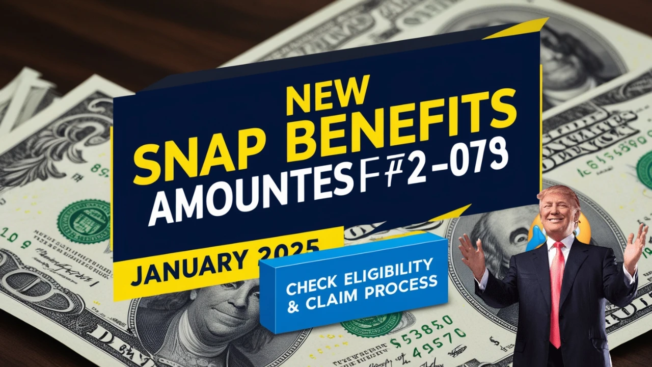 New SNAP Benefits for January 2025