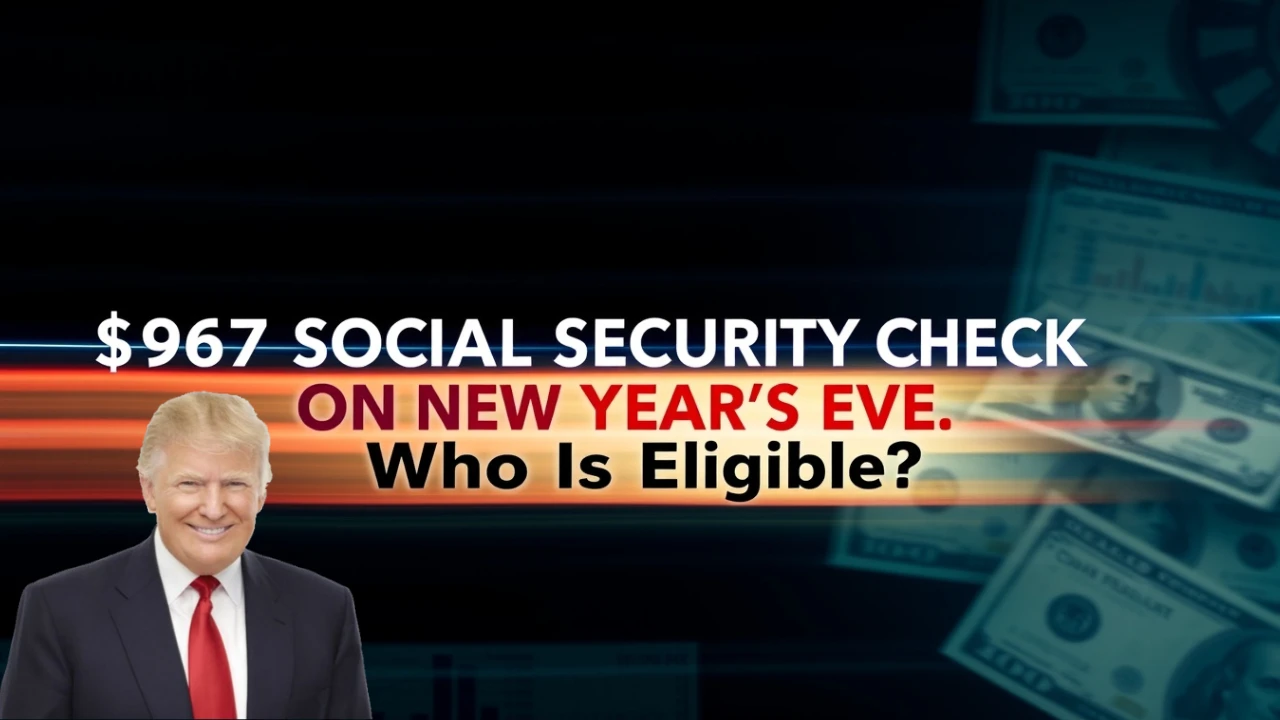 $967 Social Security Check Issued