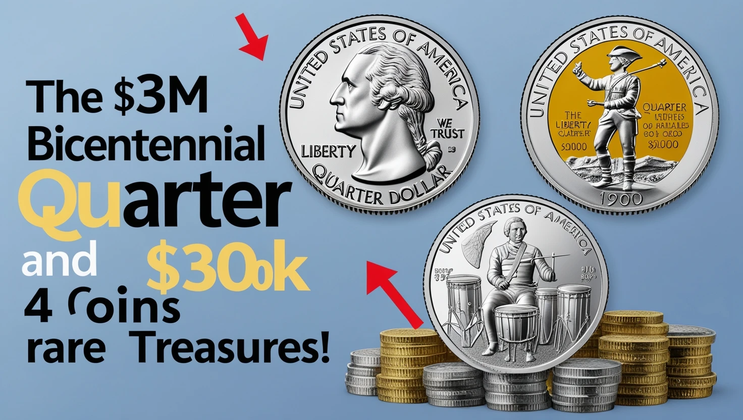 Bicentennial Quarter Sells for Nearly $3M