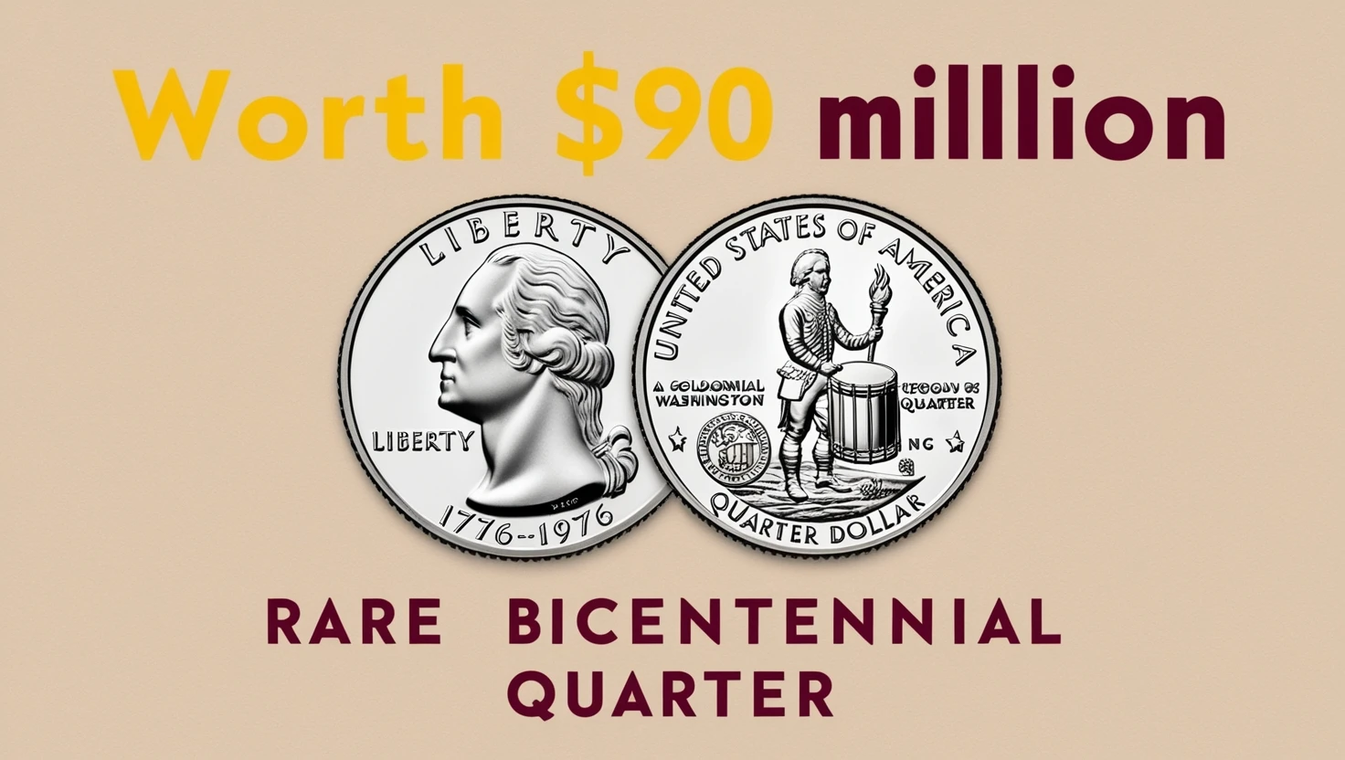 Rare Bicentennial Quarter Valued at Nearly $90