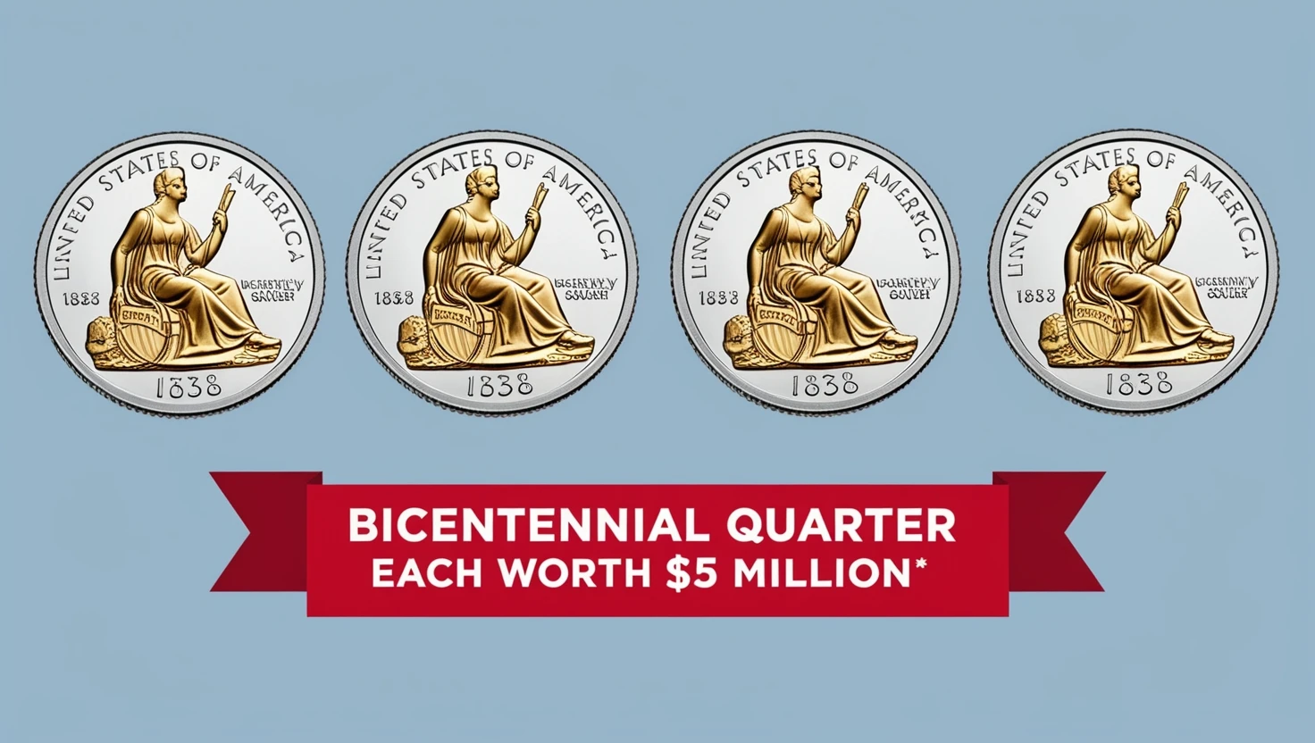 Bicentennial Quarter Worth $5 Million