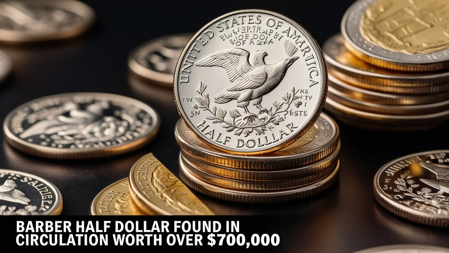 Rare Barber Half Dollar Worth $70,000