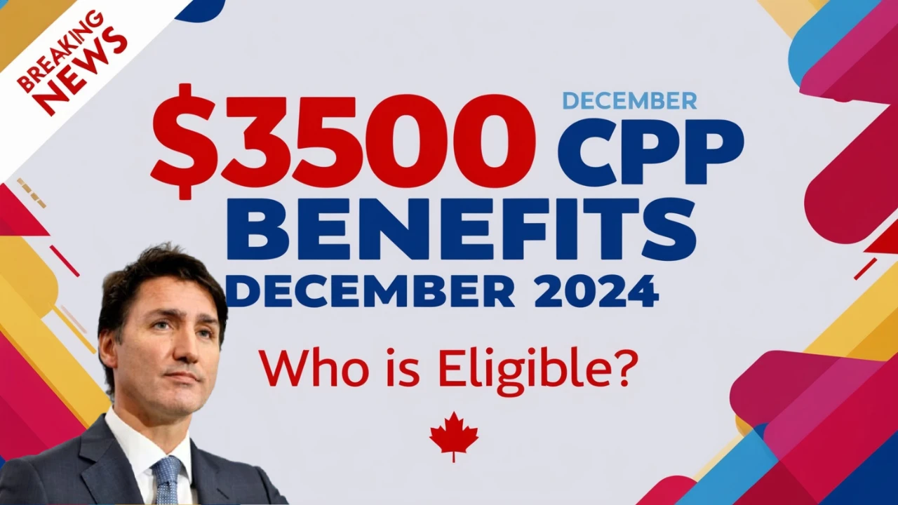 Payment Dates for $3500 CPP Benefits