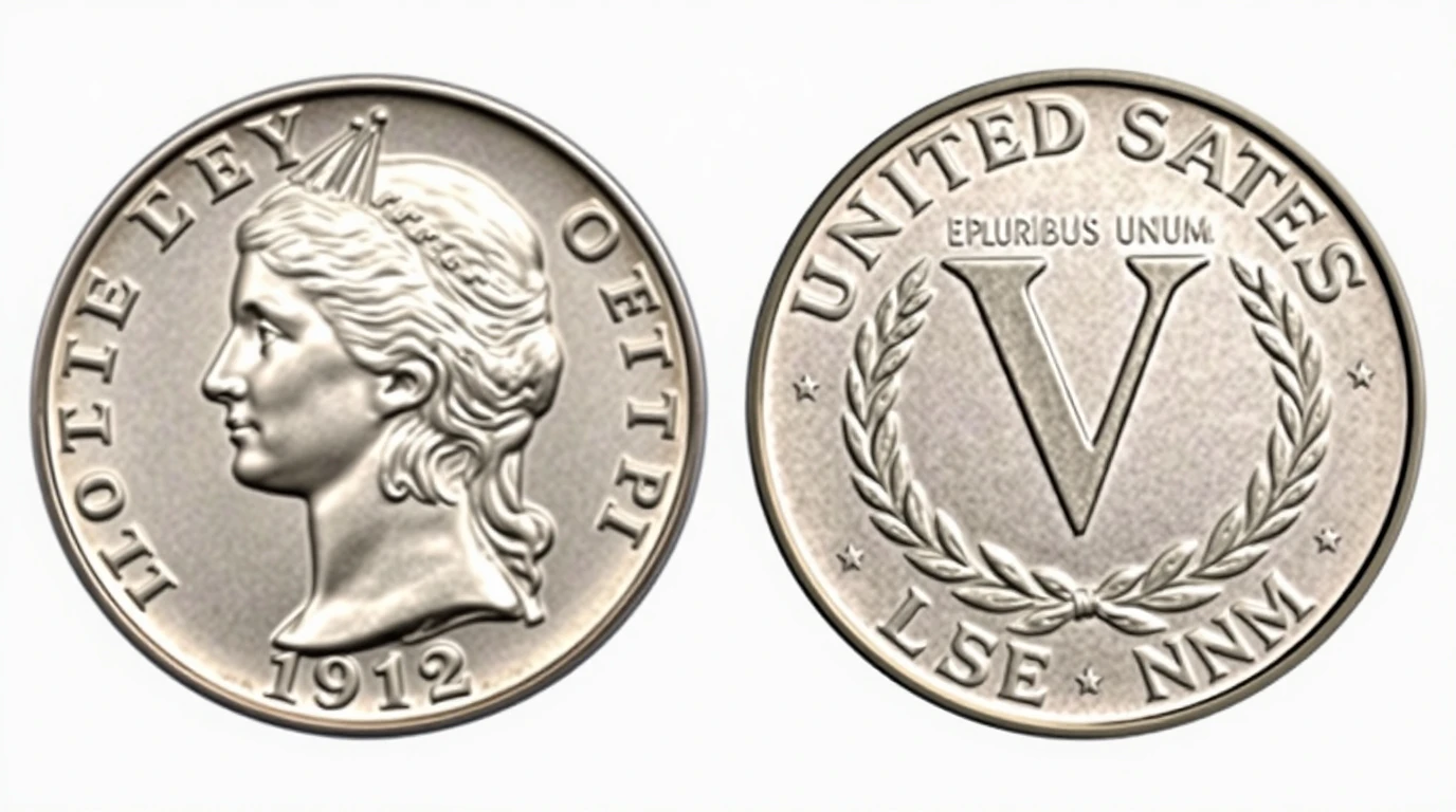 1912 Liberty Head V Nickel Coin