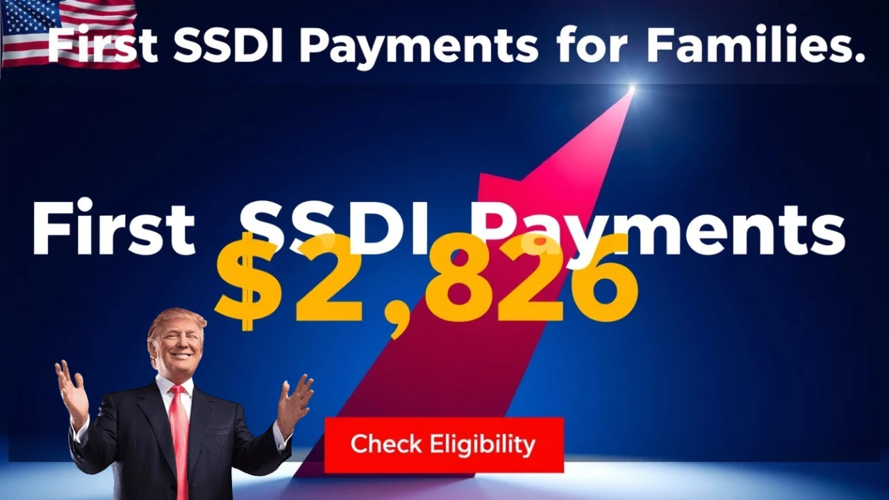 SSDI Payments of $2,826 for Families