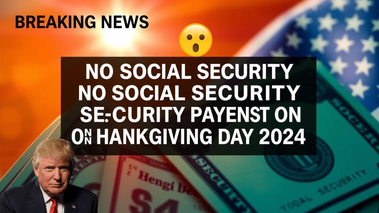 No Social Security Payments on Thanksgiving