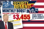 $3,455 Social Security Increase