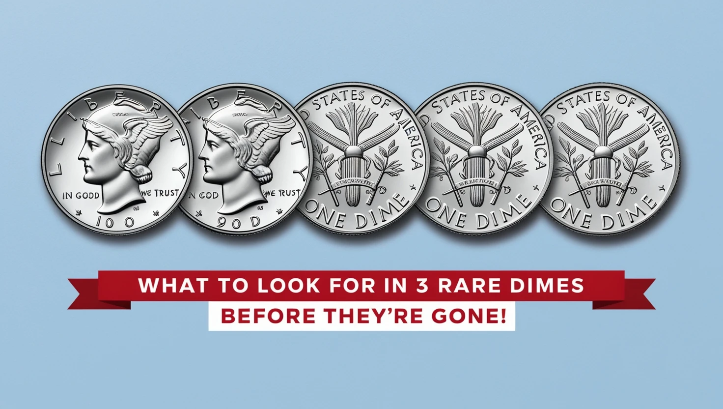 3 Common-Looking Dimes Worth